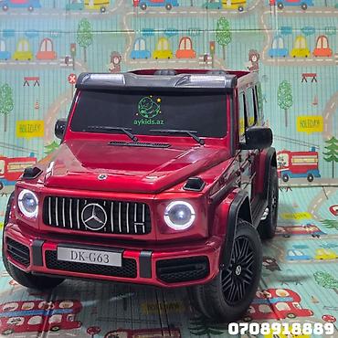linki at: Uşaq üçün Elektrik Avtomobili – Mercedes Benz G63 AMG ✨ Ən böyüüük və — 7