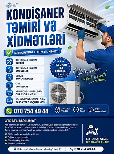 кондиционеры в баку цены: Kondisioner təmiri və xidmətləri – Şamiloğlu Servis Peşəkar ustalarla — 2