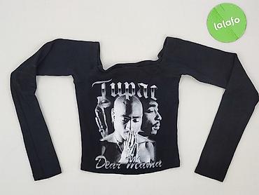 tupac bluza: Bershka, Top damski, rozmiar XS — 2
