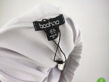 biale kombinezony: Boohoo, Spodnie materiałowe damskie, rozmiar 2XL — 4