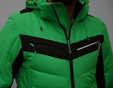 Zimske jakne: Muška zimska jakna – zelena/crna - Sportski kroj sa panelima od — 9