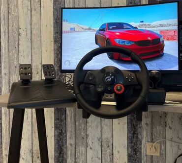 встроенная вытяжка 45: Hem mexanika hem avtomat Logitech Driving Force Gt Ideal veziyyetde