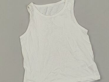 koszulka na ramiaczka z koronka: Футболка, Primark, 7 р., 116-122 см, стан - Хороший