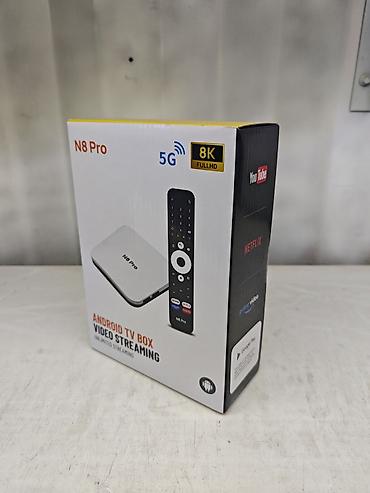 Android TV Box N8 Pro — медиаприставка для потокового видео и