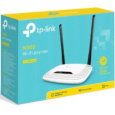 Modemlər və şəbəkə avadanlıqları: TP-Link Wi-Fi Router TL-WR841N 300Mbps Range Extender Mode