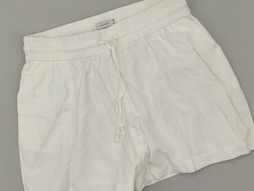 brązowe bluzki damskie z krótkim rękawem: Shorts, Reserved, 2XL (EU 44), condition - Perfect