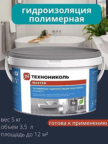 Полимерная гидроизоляция под плитку ТехноНИКОЛЬ MASTER AQUAMAST