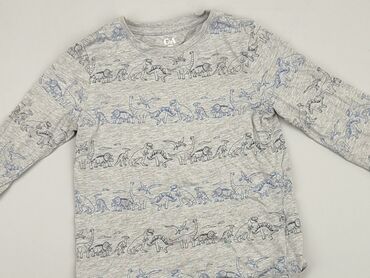 zamszowa bluzka: Bluzka, C&A, 8 lat, 122-128 cm, stan - Dobry