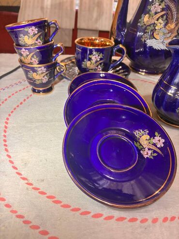 Çay dəstləri və servizlər: Çay dəsti, rəng - Göy, Kobalt, 6 nəfərlik -da lalafo.az — 9 Çay dəstləri və servizlər: Çay dəsti, rəng - Göy, Kobalt, 6 nəfərlik — 9