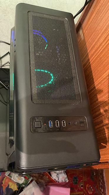 Masaüstü kompüterlər və iş stansiyaları: Gaming masaüstü kompüter – RGB işıqlı şüşə ön panel və yan panel — 1