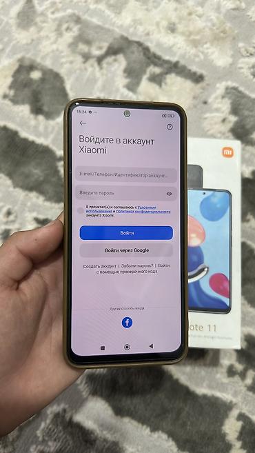реалми 11: Redmi, Redmi Note 11, Б/у, 128 ГБ, цвет - Синий, 1 SIM, 2 SIM, eSIM — 8