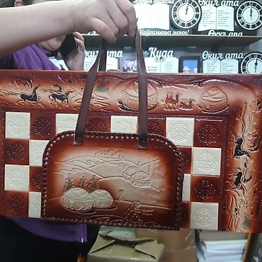 Шахматы: Шахмат шашки шахмат нарда ручная работа — 20