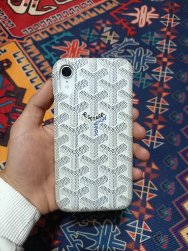 скрытый диктофон: IPhone Xr, Колдонулган, 64 ГБ, Ак, Каптама