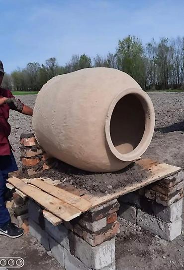 Очок: Тандыр для дома универсальныи домашнии тандыр Изготвлен из чопо — 2