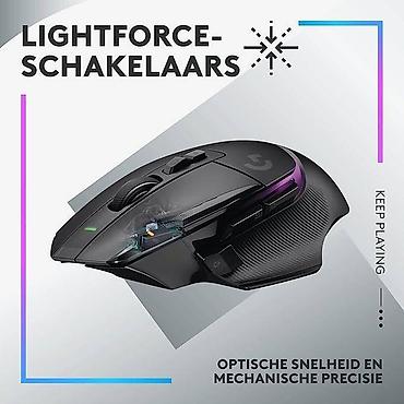 logitech g305: Игровая беспроводная мышка Logitech G502X PLUS RGB Wireless White — 3