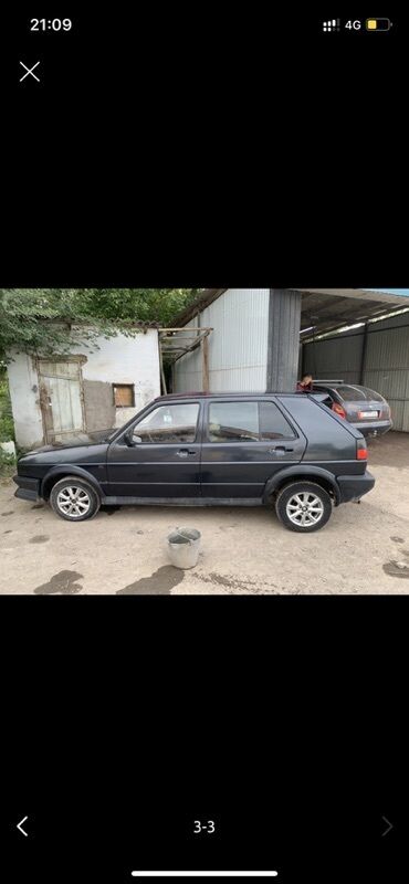 машина инамарка: Volkswagen Golf: 1991 г., 1.8 л, Механика, Бензин, Хетчбек