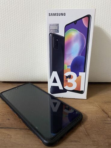 a31 irşad v Azərbaycan | Samsung: Samsung Galaxy A31 | 128 GB, rəng - Qara, | Sensor, Barmaq izi, İki sim kartlı