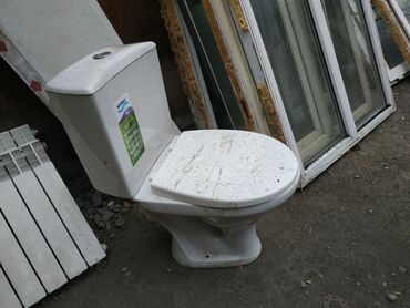 бу ворота бишкек: Унитаз Асма (Орнотуу), Колдонулган, Материалы: Керамика