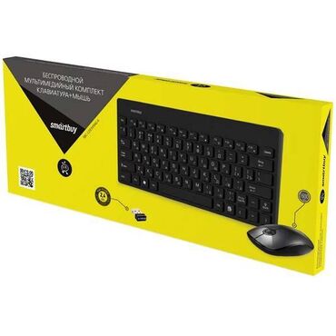 клавиатура беспроводная: Smartbuy SBC-220349AG-K – комплект, который органично впишется в