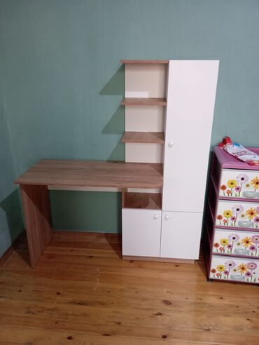 Uşaq masaları: Yazı masası. Sifarişlə istənilən cür istənilən rəngdə hazırlanır — 8