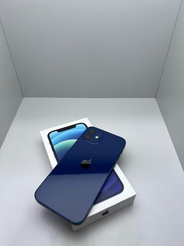 айфон 12 копия: IPhone 12, Б/у, 64 ГБ, Синий, Коробка, 93 %