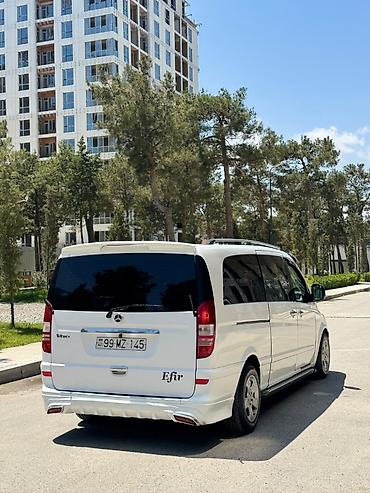 Mercedes-Benz: Mercedes-Benz Vito miniven - Kuzov: ağ rəng, aerodinamik body-kit və — 15