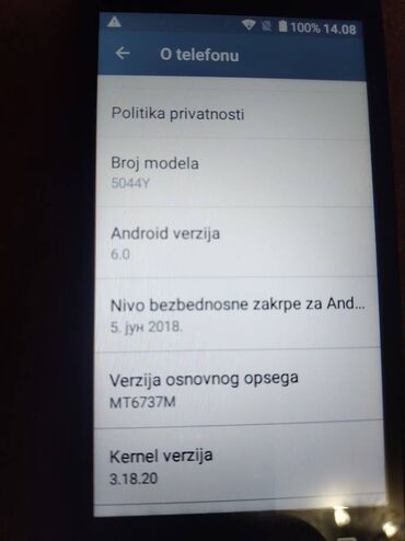 Alcatel: Alcatel U5, bоја - Crna — 4