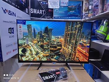 ТВ жана Видео: Телевизор samsung 32q90 smart tv с интернетом youtube 81 см диагональ3 — 10