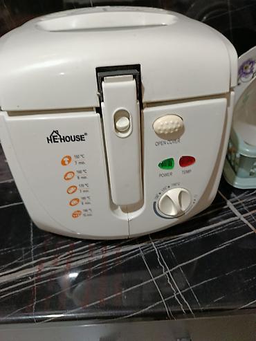 HEHOUSE elektrik fritözü - Yağda qızartma üçün elektrikli cihaz - lalafo.az -da HEHOUSE elektrik fritözü - Yağda qızartma üçün elektrikli cihaz -