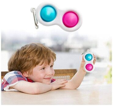 развивающие игрушки для детей от 3 лет: Брелок /Pop it /simple dimple/ игрушка пупырка
