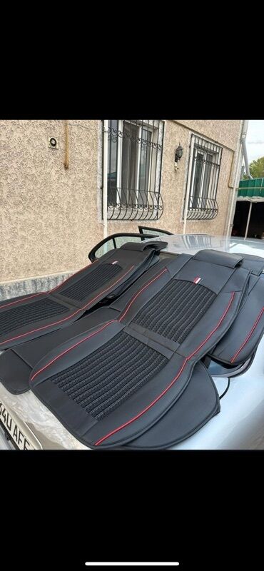 чехол для салона авто: Чехолдор Эко булгаары, түсү - Кара, Жаңы, Өзү алып кетүү