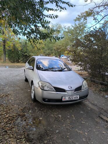 Nissan: Nissan Primera: 2003 г., 2 л, Вариатор, Газ, Седан