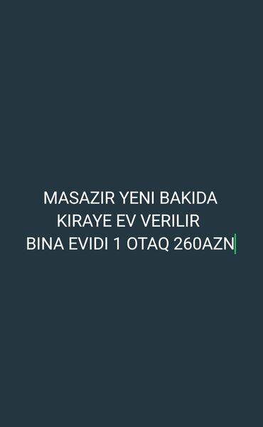 əmircanda kirajə evlər: Masazır, Yeni Bakı yaşayış kompleksində kirayə mənzil. - Bina evi - 1