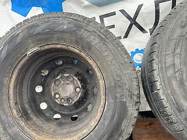 Колеса в сборе: Колеса в сборе 225 / 70 / R 15, Зима, Б/у, Комплект, Легкий коммерческий транспорт (C/LT), Железные, отверстий - 5 — 23