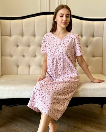 Ночные сорочки: В роддом сорочки,комплекты двойки тройки Широкий ассортимент рынок — 2
