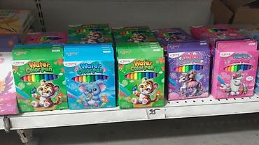 Канцтовары: Стеряемые гелевые ручки и наборы фломастеров Yalong - Фломастеры — 1