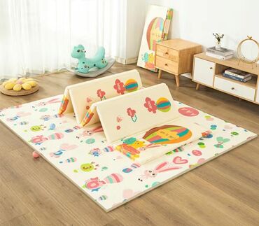 коврик с игрушками для малышей: Детский коврик Новый, Развивающий, 200 * 180, Прямоугольный