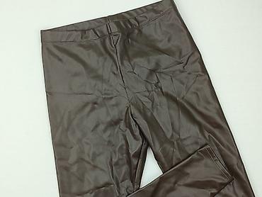 jeans hm: H&M, Legginsy Ze skóry ekologicznej damskie, rozmiar M — 1