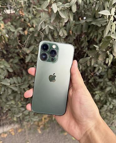 Уюлдук телефондор жана аксессуарлар: IPhone 13 Pro, Колдонулган, 256 ГБ, Жашыл, 88 % — 2