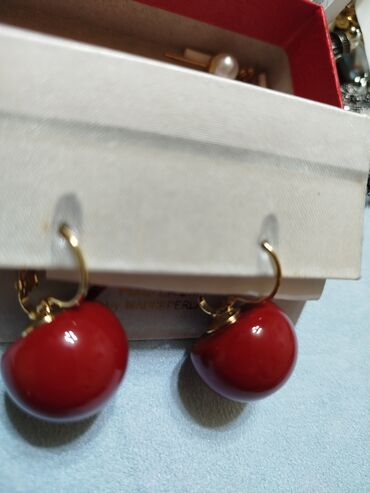 Серьги: Серьги, Женские, Вставка: Жемчуг, Новый — 29