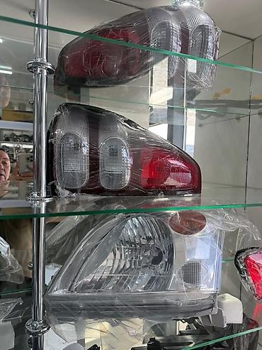 Комплект передних и задних фар на тойоту прадо 1KD