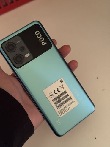 Poco: Poco X5 5G, Б/у, 256 ГБ, цвет - Голубой, 2 SIM — 1