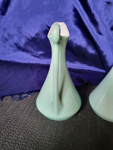 Ostali antikviteti: Bokali novi 1930g+ Viktorija porcelan Cehoslovacka. Novi rezedo — 9