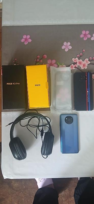 нит флекс: Poco X3 Pro, Б/у, 128 ГБ, цвет - Голубой — 3