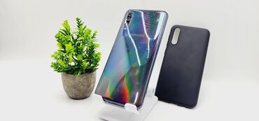 самсунг зет флип 3: Samsung Galaxy A50, Колдонулган, 64 ГБ, түсү - Кара, 2 SIM