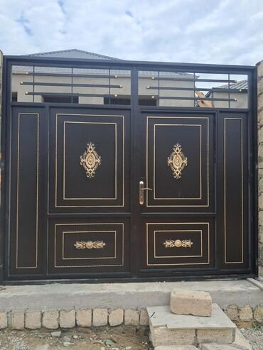 Həyət darvazaları: Yeni Dəmir Həyət darvazası, 3 m, Mexaniki, Qapı ilə, rəng - Qara, Kredit yoxdur, Ödənişli quraşdırma, Ünvandan götürmə, Ödənişli çatdırılma, Rayonlara çatdırılma -da lalafo.az — 4 Həyət darvazaları: Yeni Dəmir Həyət darvazası, 3 m, Mexaniki, Qapı ilə, rəng - Qara, Kredit yoxdur, Ödənişli quraşdırma, Ünvandan götürmə, Ödənişli çatdırılma, Rayonlara çatdırılma — 4