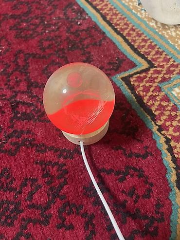 Ночники: Кристальный 3D‑шар с подсветкой на деревянной подставке - Стеклянный — 13