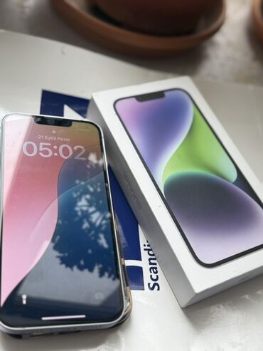 Apple iPhone: IPhone 14, 128 GB, Deep Purple, Face ID — 5
