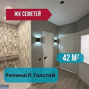 1 комната, 42 м², Пишпек Элитка, 4 этаж, Евроремонт at lalafo.kg 1 комната, 42 м², Пишпек Элитка, 4 этаж, Евроремонт