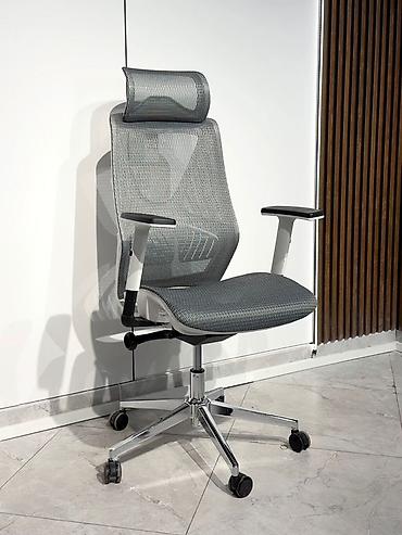 herman miller: Офисное кресло, Новый, С колесиками, цвет - Серый, Бесплатная доставка — 1